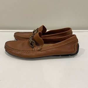 Giorgio Brutini Brown Mens Leather Loafers - Size 9